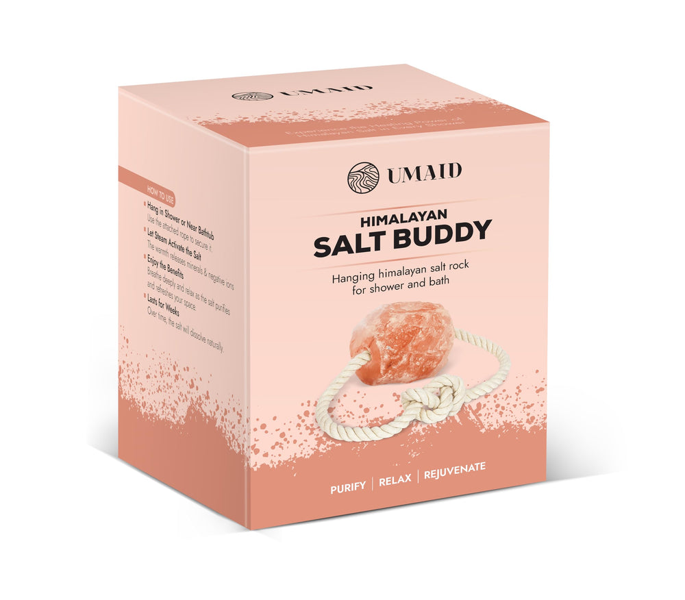 UMAID Salt Buddy in gift-ready packaging with ribbon