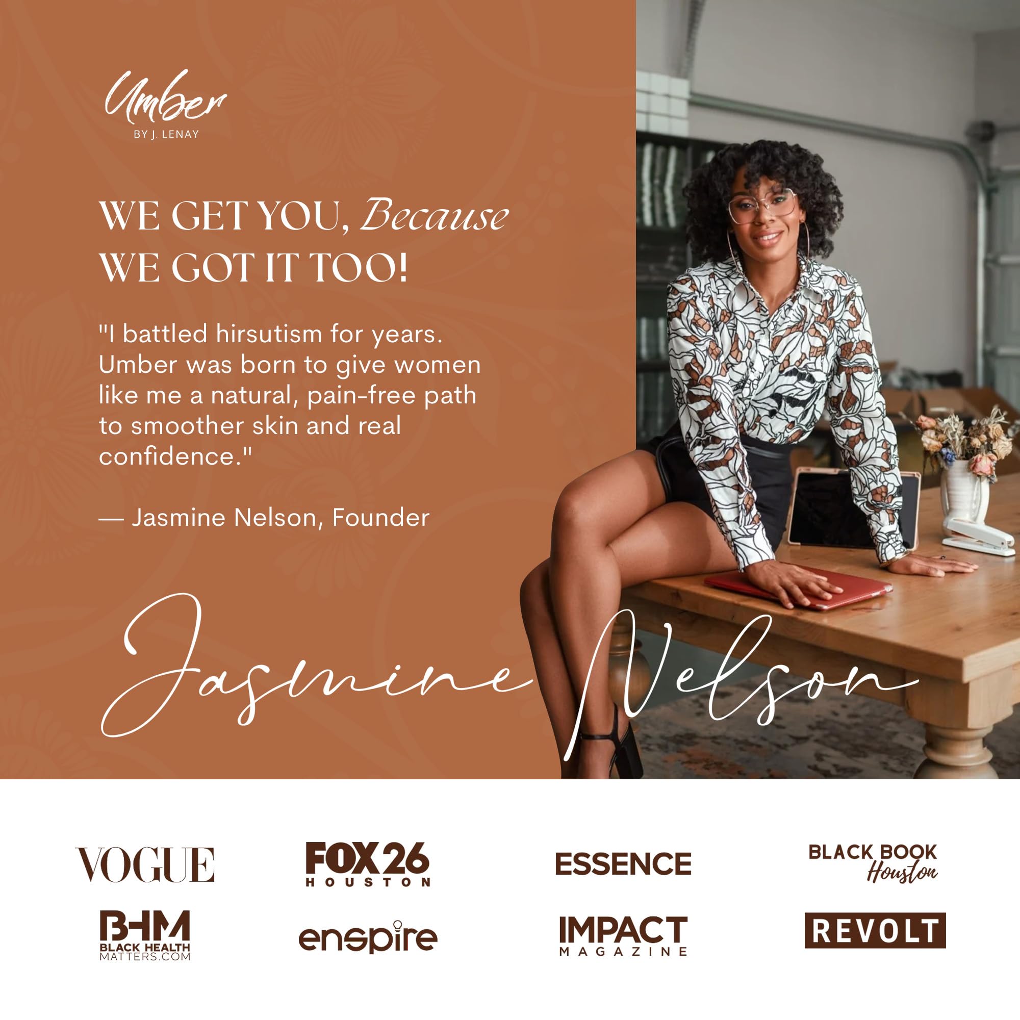 Umber by J. Lenay travel-friendly design highlights plant-based care.