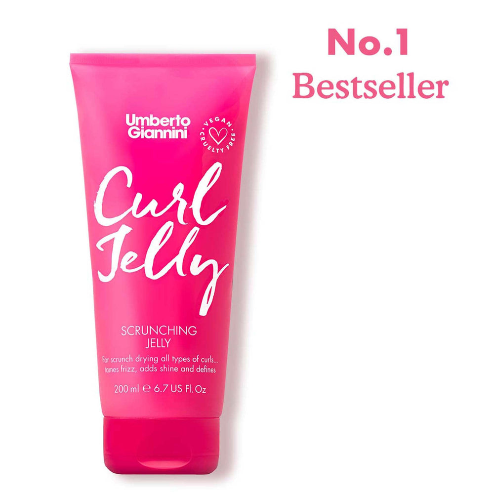 Umberto Giannini Banana Butter Leave-In bottle for extra moisture.