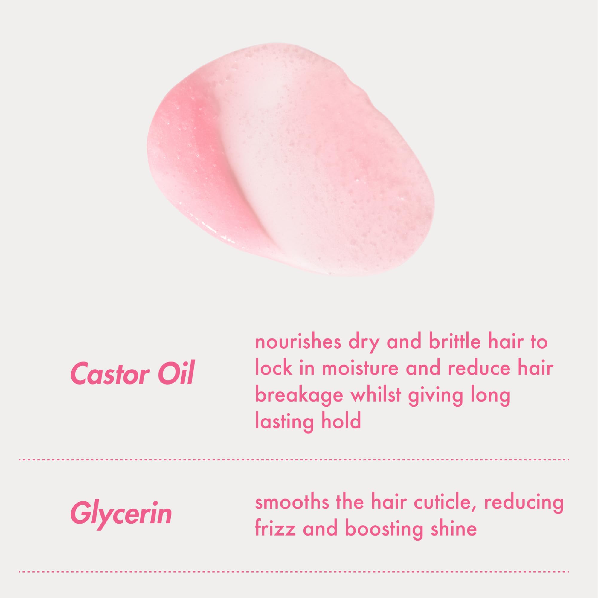 Umberto Giannini Curl Jelly frizz-control on hair for smooth results