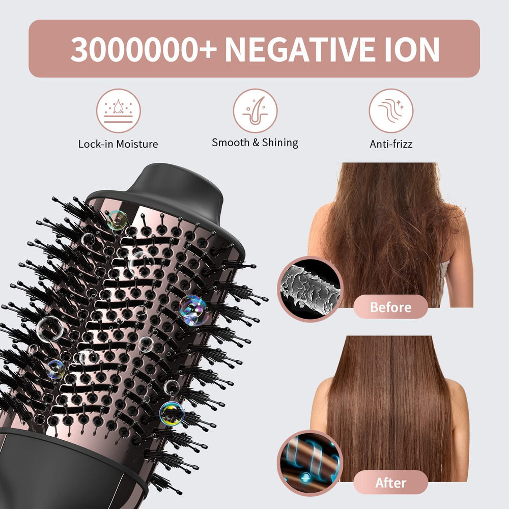 Umeely ionic technology helps reduce frizz during styling