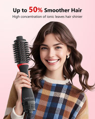 Umeely Plus 2.0 ionic technology reduces static while sealing moisture for shine.