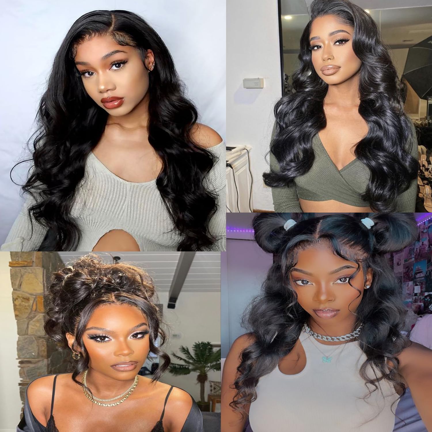 Umeiw 360 lace front wig dyed-straight-ready option.