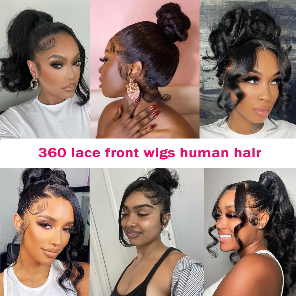 Umeiw 360 lace front wig natural shine under daylight.