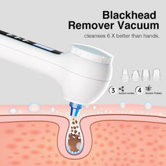 Umickoo 360-degree rotary cleansing with multiple brush heads for daily use.