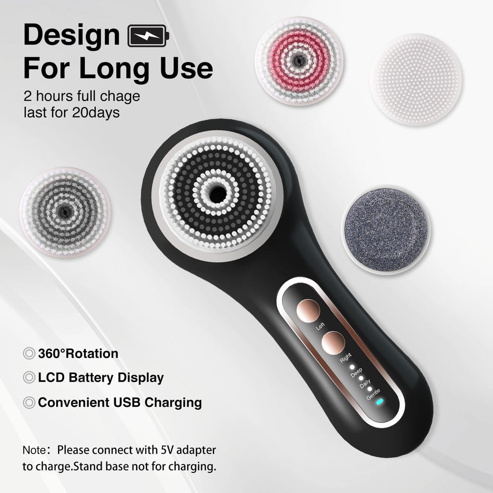 Umickoo Face Scrubber delivering long battery life for extended use