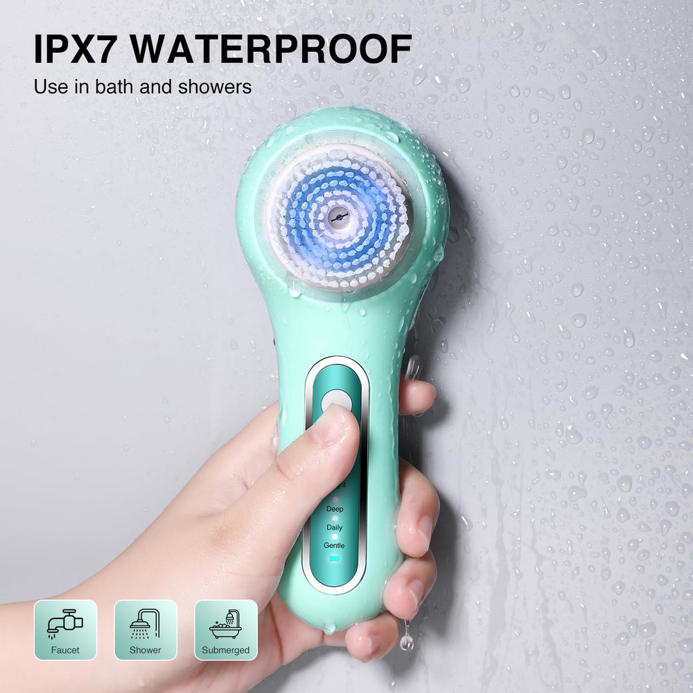 Umickoo Face Scrubber 30-day runtime keeps you powered for daily use