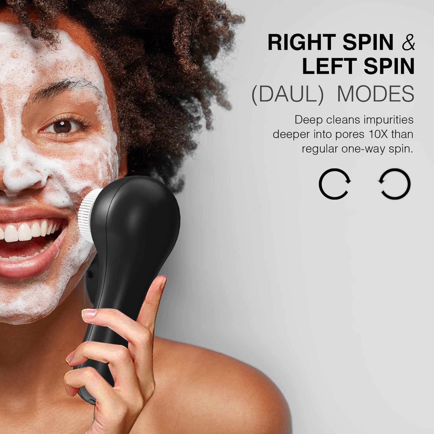 Umickoo interchangeable brush heads for versatile skincare options