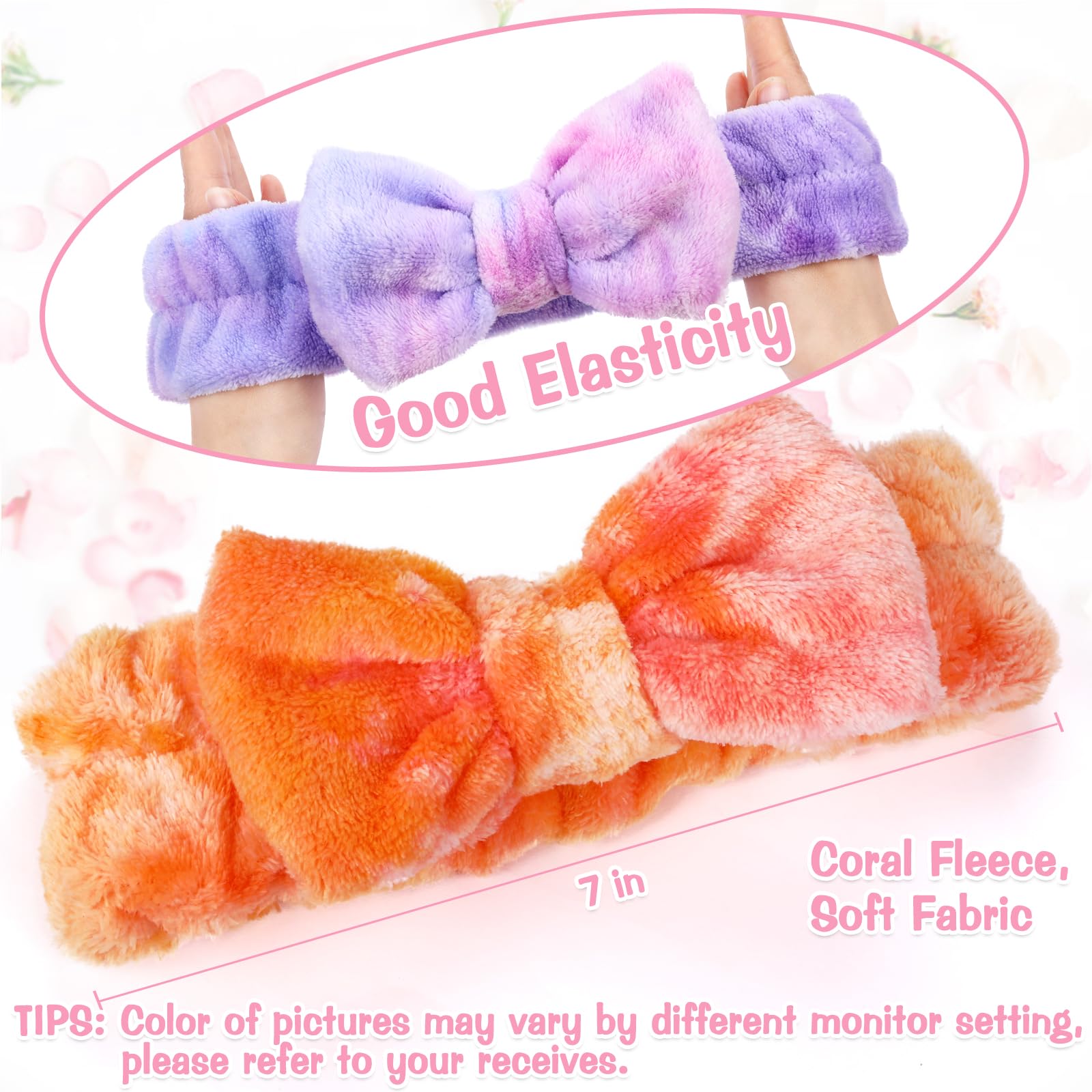 UMIKU headbands fit most head sizes and stay secure during routines