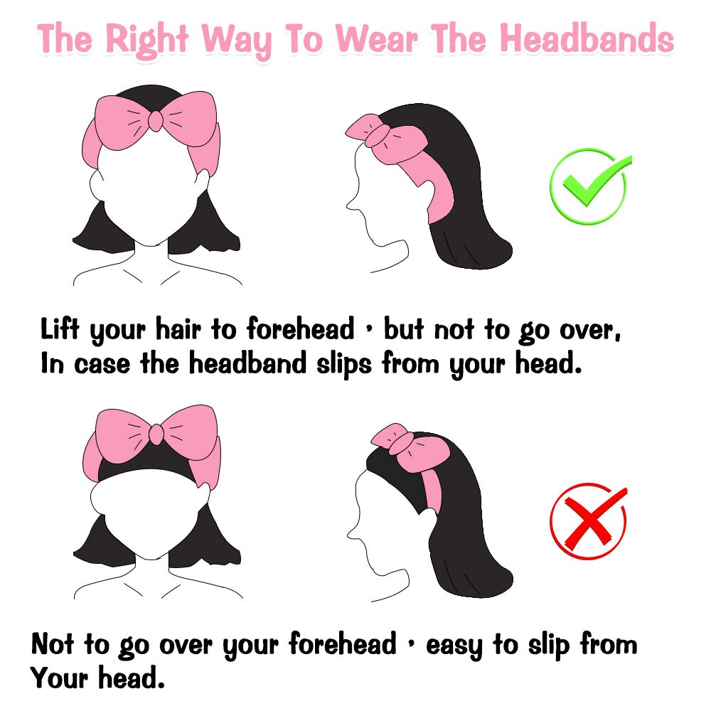 UMIKU reusable bow headbands offer eco-friendly beauty accessory for gifting.