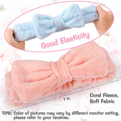 UMIKU spa headbands for women are reusable for DIY facials.