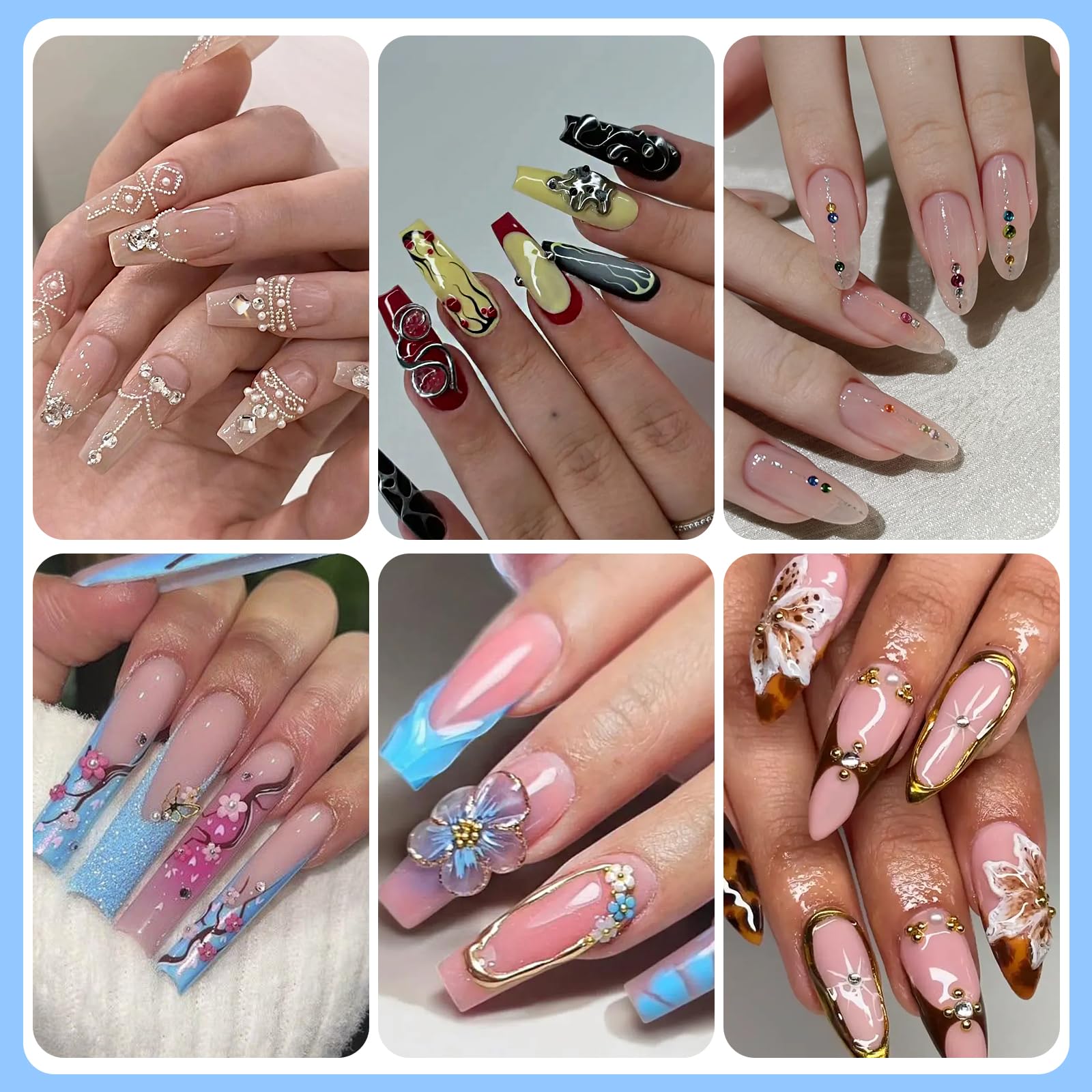 Umillars complete nail art kit ideal for crafts gifts and parties