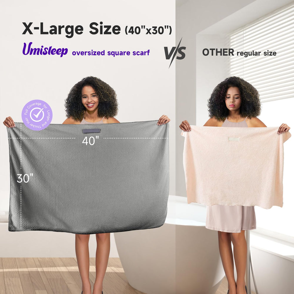 Umisleep elastic-loop secure wrap for hands-free routine.