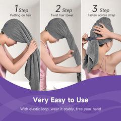 Umisleep extra-large towel rapid absorption highlights fast-drying with less towel friction.