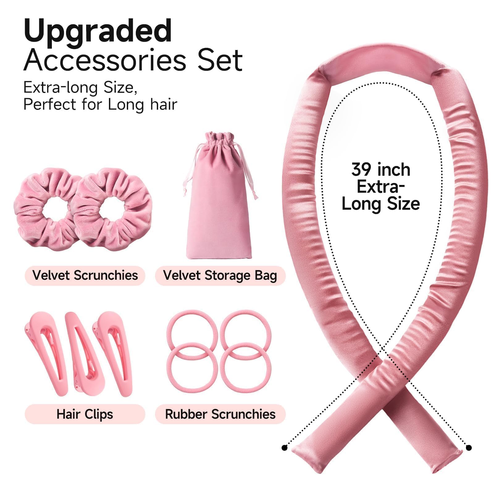 Umisleep includes hair clips for secure hold while sleeping