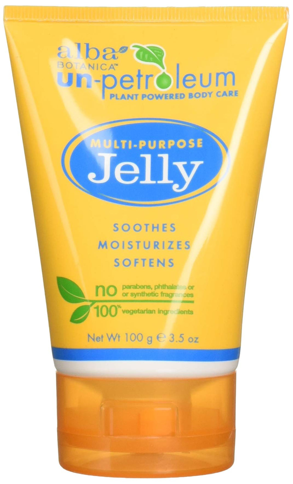 Un-Petroleum multi-purpose jelly jar close-up for versatile skin nourishment and moisture