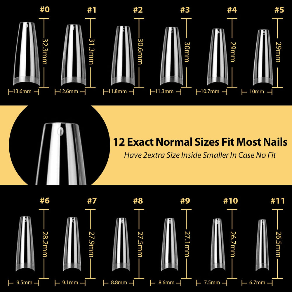 UNA GELLA easy-adhesion tips enable quick application for DIY home or salon sessions.