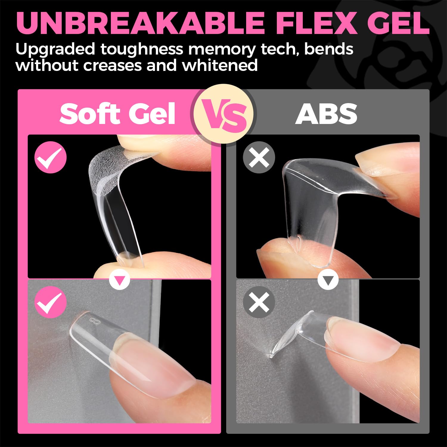 UNA GELLA easy-press on nails application saves time during home manicures and DIY extensions