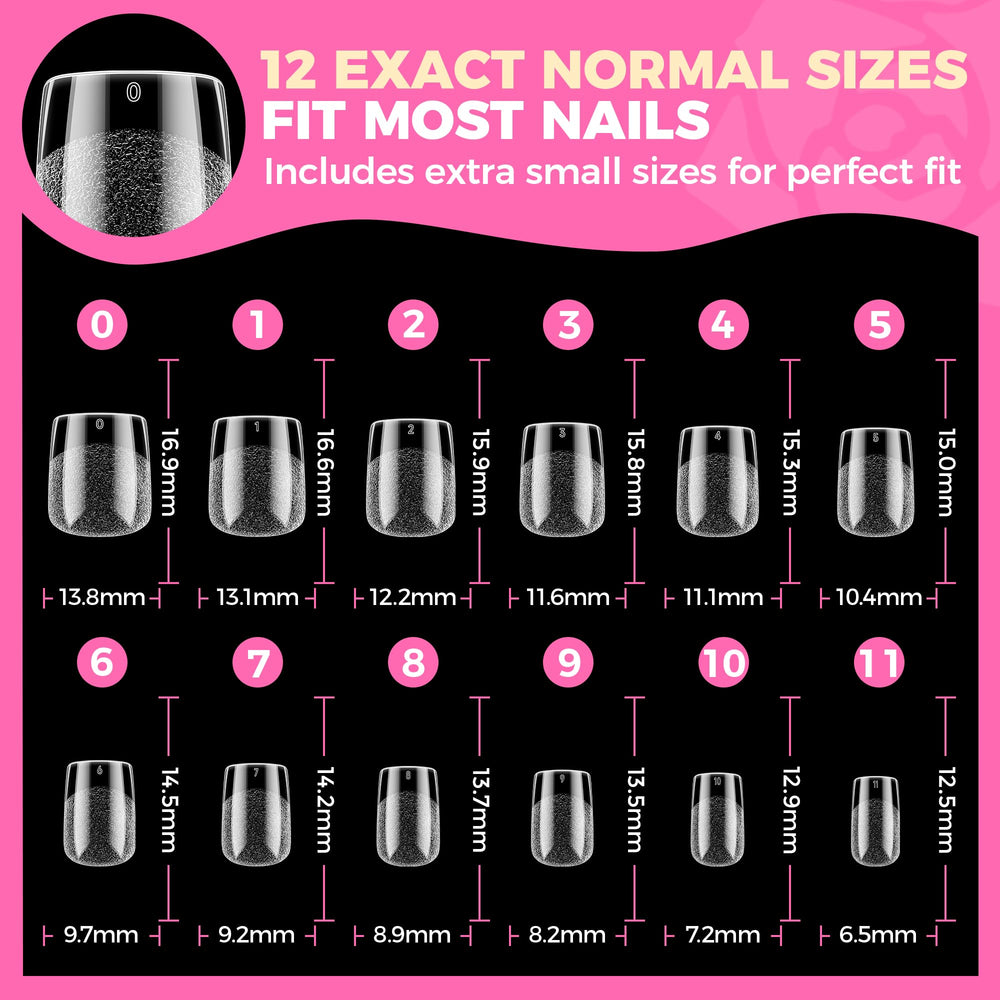 UNA GELLA tips; ideal for DIY salon at home.