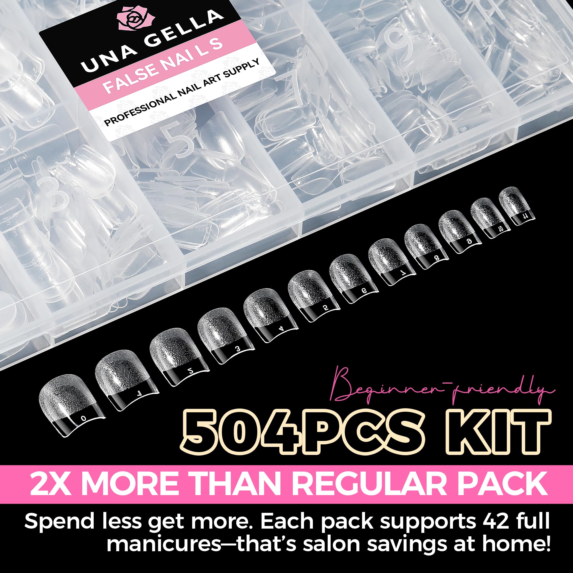 UNA GELLA tips; wear beyond three weeks with proper use.