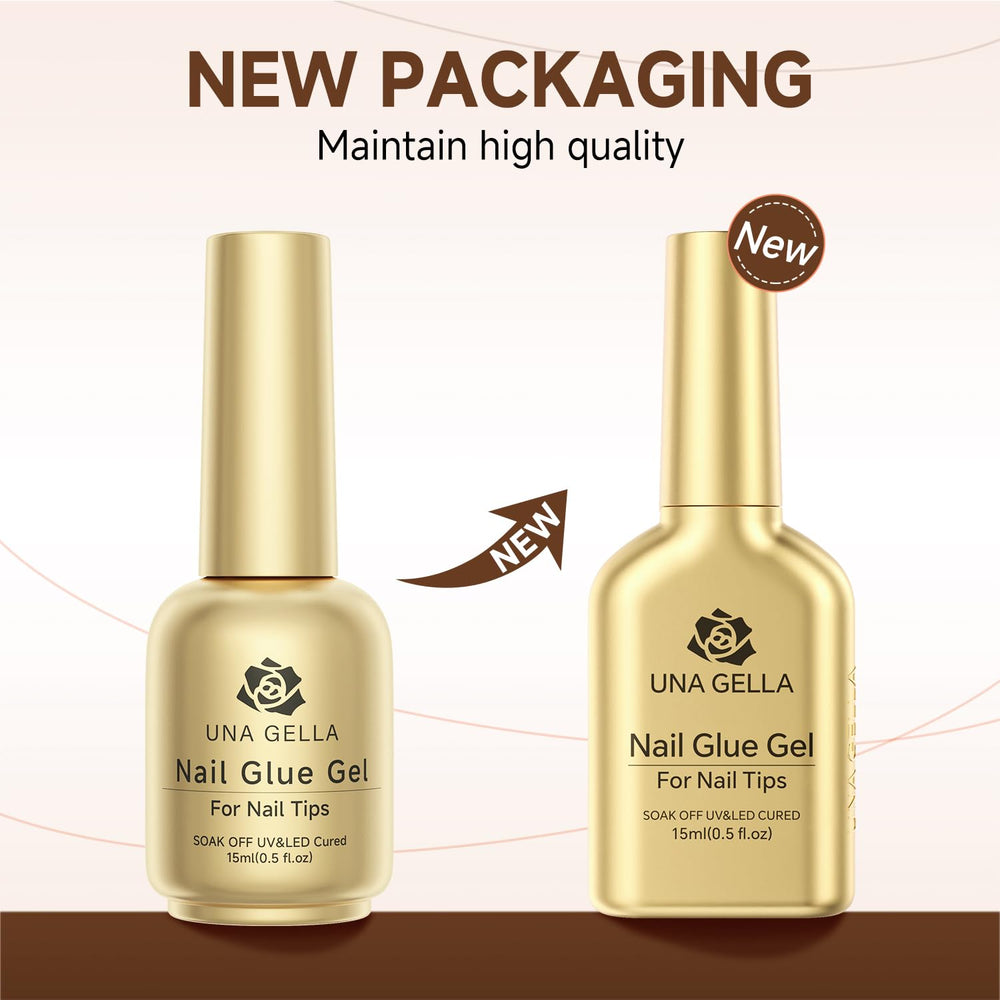 UNA GELLA safe low-odor formula supports comfortable at-home manicures.
