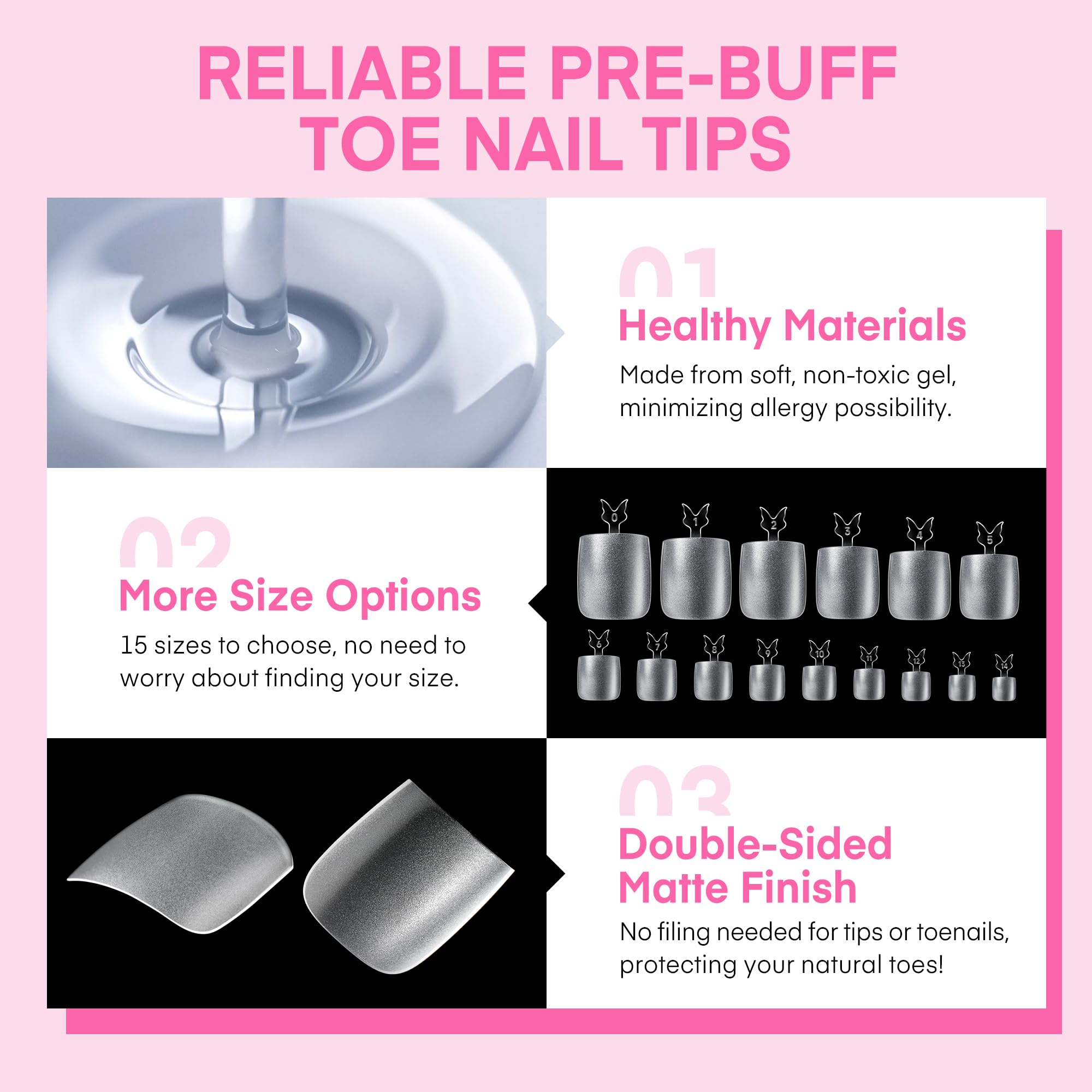 UNA GELLA wide-nail options fit larger nail beds with comfort.