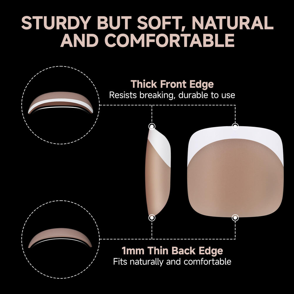 UNA GELLA X-Soft comes with a storage box for organized tips.