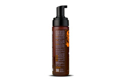 Uncle Funky's Daughter Soul Bounce mousse applied to curls boosts volume.