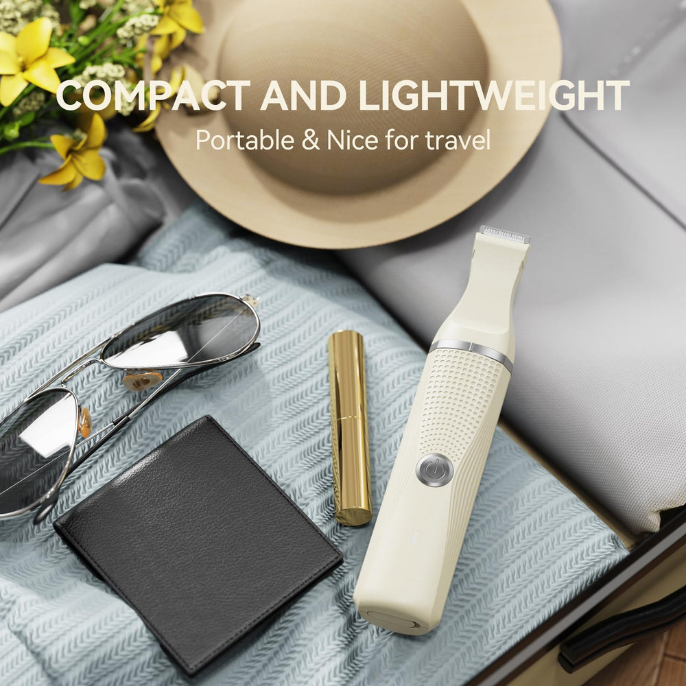 Unibono lightweight-compact razor fits easily in your carry-on for travel grooming.