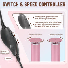 Unibouti Dermawave rotating-disc system shows 360-degree sanding for efficient skin refinement.