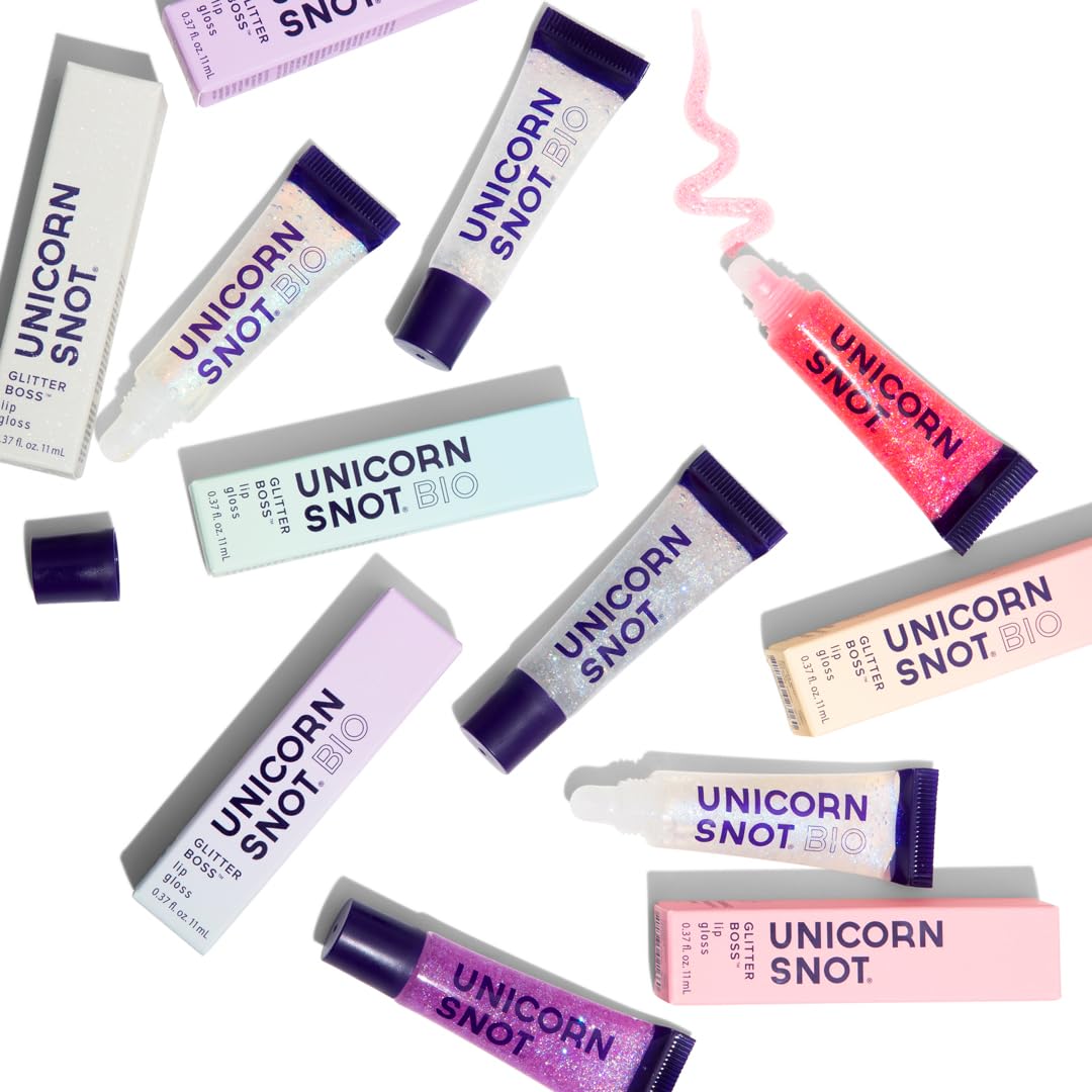Cotton pad removing Unicorn Snot gloss cleanly without residue.