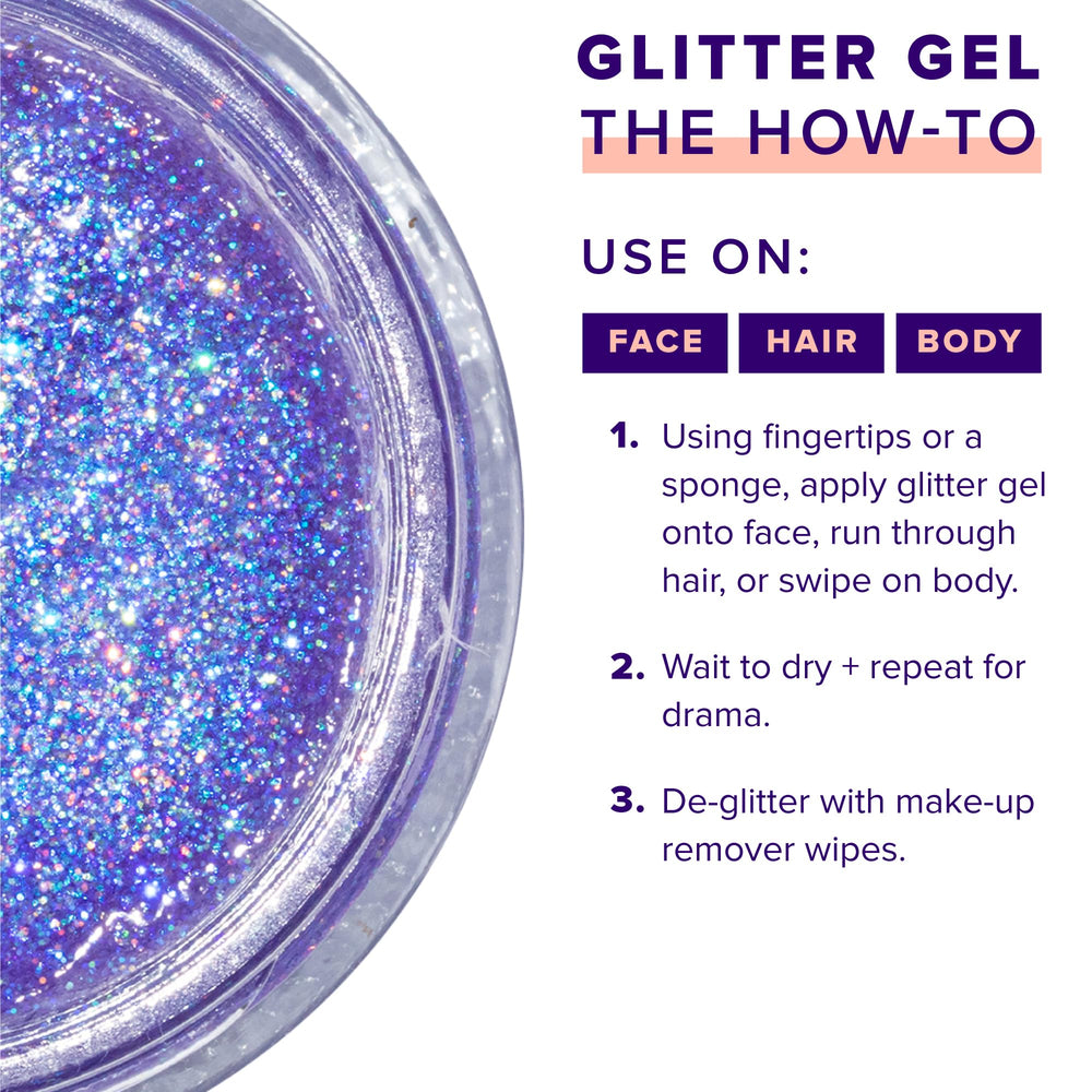 UNICORN SNOT hair glitter UV shows festival-ready shimmer that elevates layouts and styles.