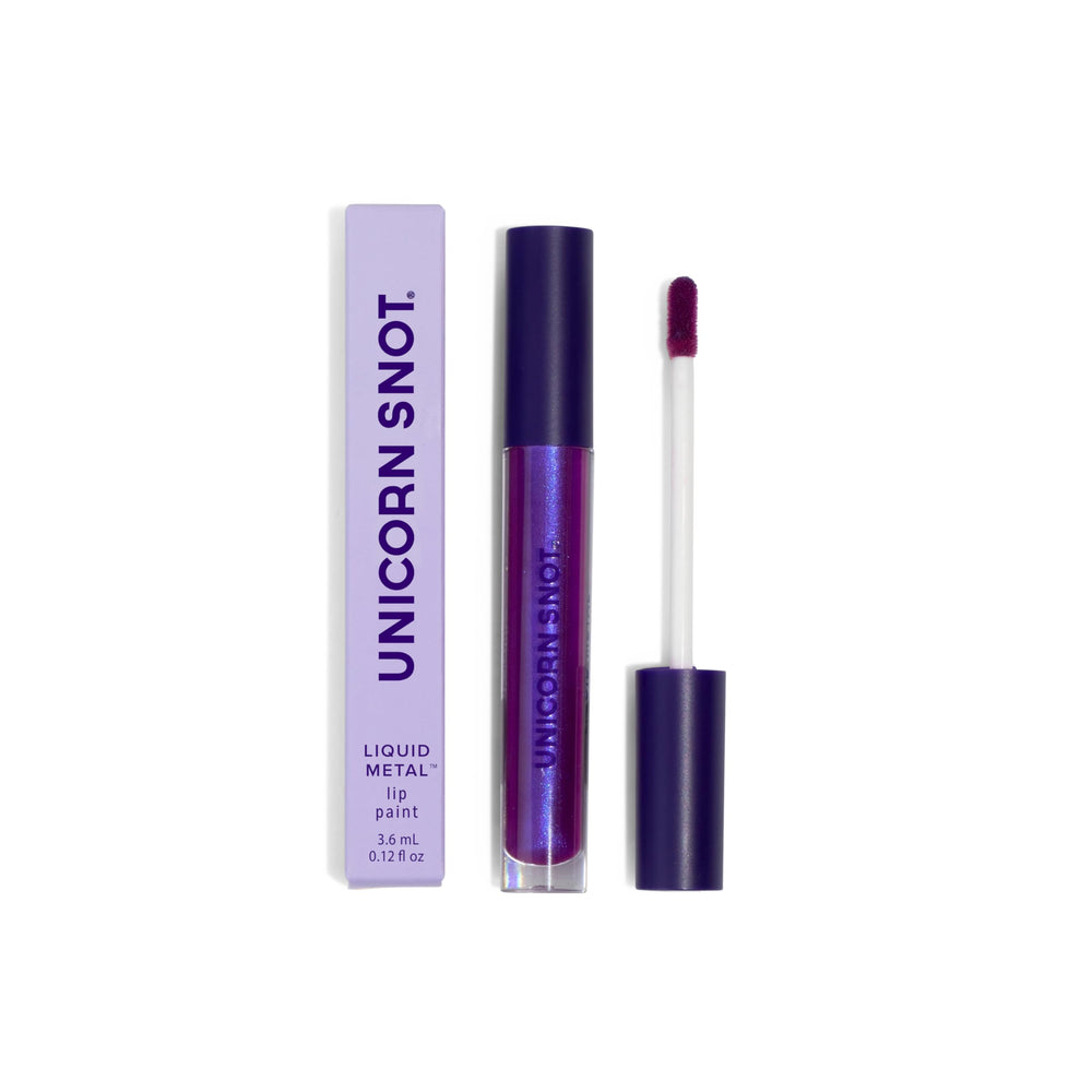 UNICORN SNOT Lip paint applicator detail enables precise, mess-free application