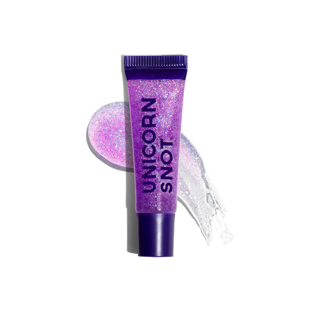 UNICORN SNOT on-the-go lip gloss wand for portable glam at events.