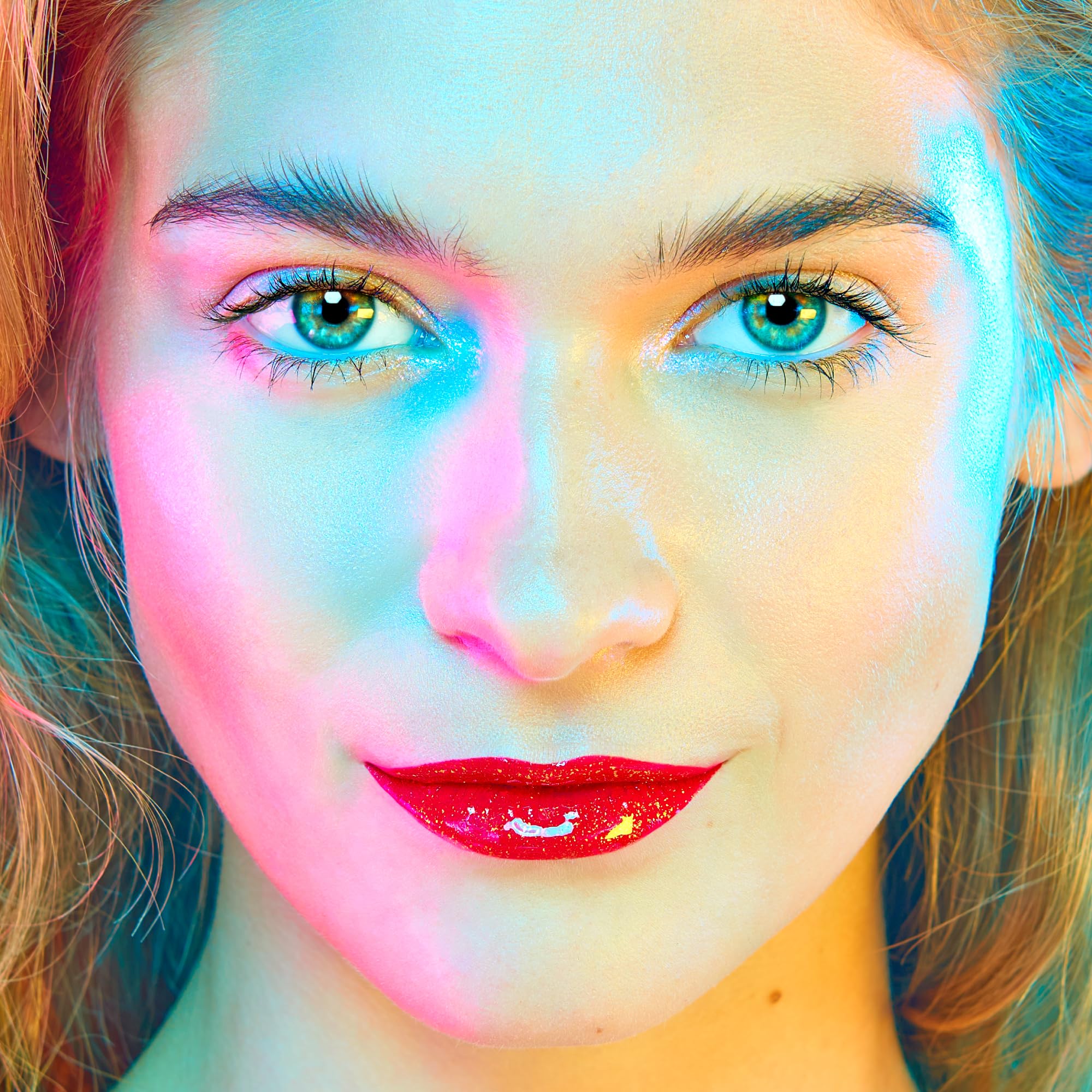 Vegan and cruelty-free UNICORN SNOT lip duo packaging promotes ethical beauty