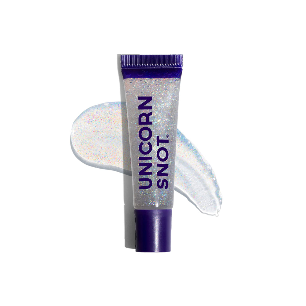 Packaging highlights Unicorn Snot vegan and cruelty-free ethics.