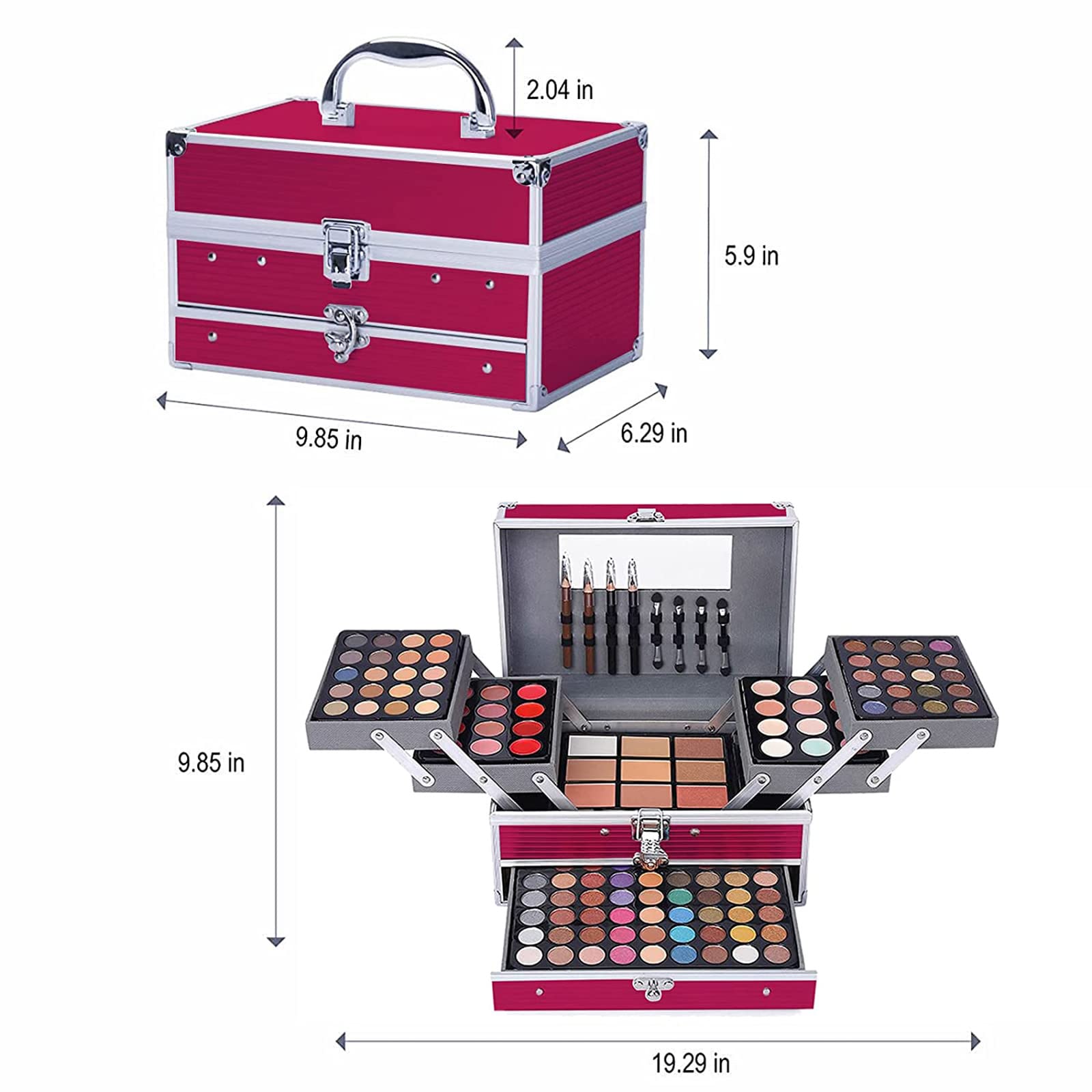 UNIFULL kit features a full mirror for precise application