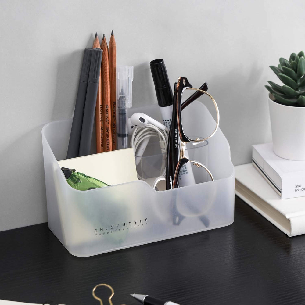 UNIKON Eunion makeup organizer cubes inside provide modular storage for brushes and palettes