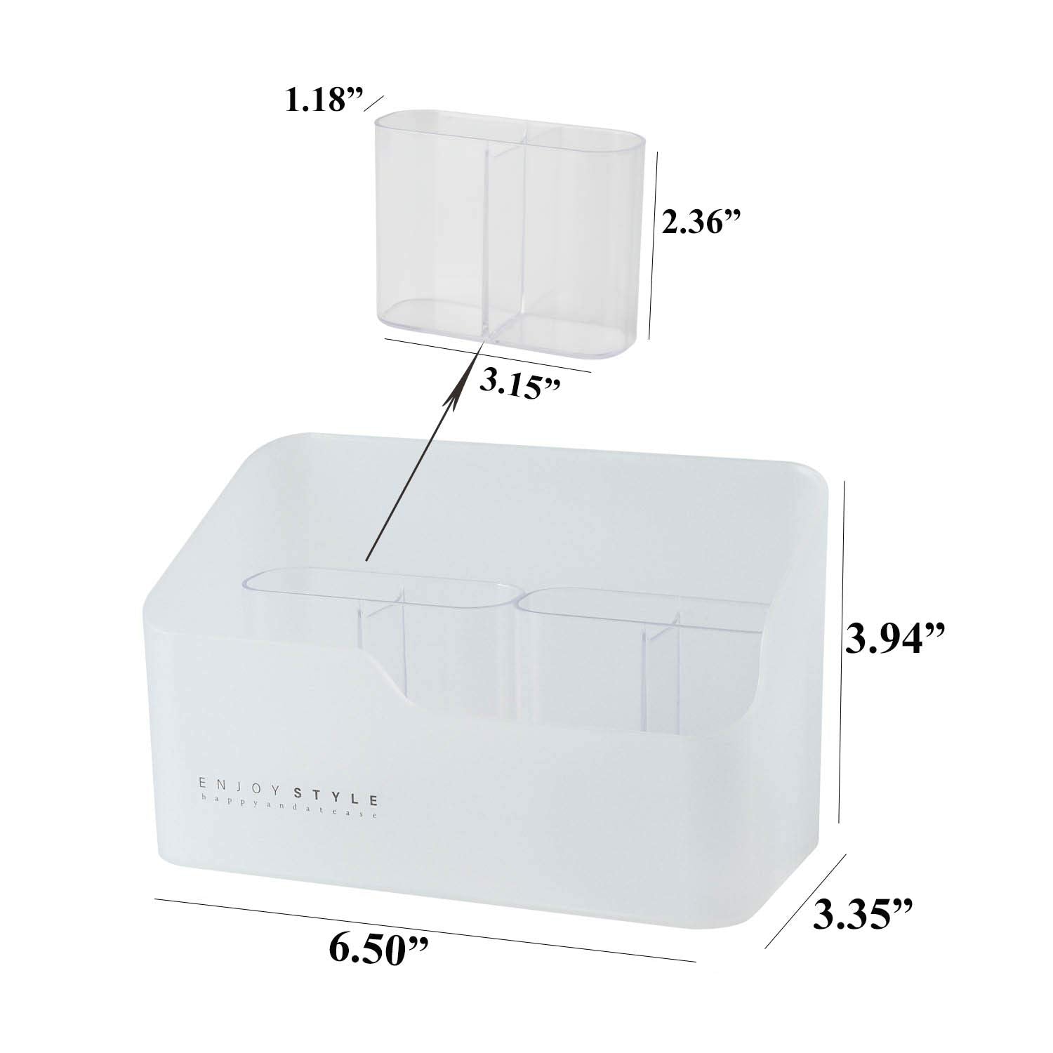 UNIKON Eunion makeup organizer open-top design for quick item access