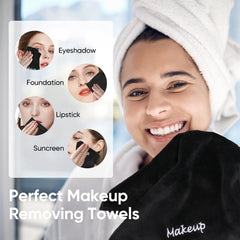 UNIMADE makeup remover cloth dual-sided fibers for gentle makeup removal