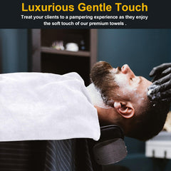 UNIMADE salon towels 24-pack ready for gym or spa use, versatile and soft.