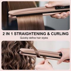 UNOBEY 3D ceramic floating plates prevent snagging during styling.