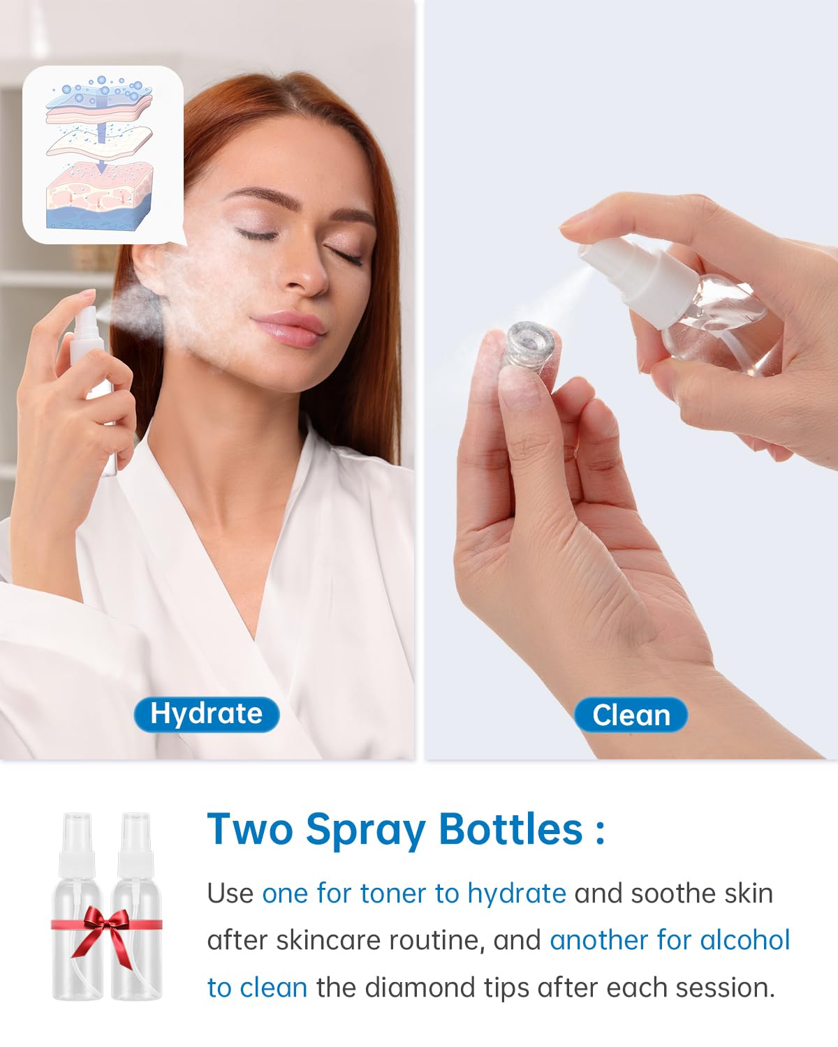 UNOISETION gift-ready packaging highlighting spa-at-home solution.