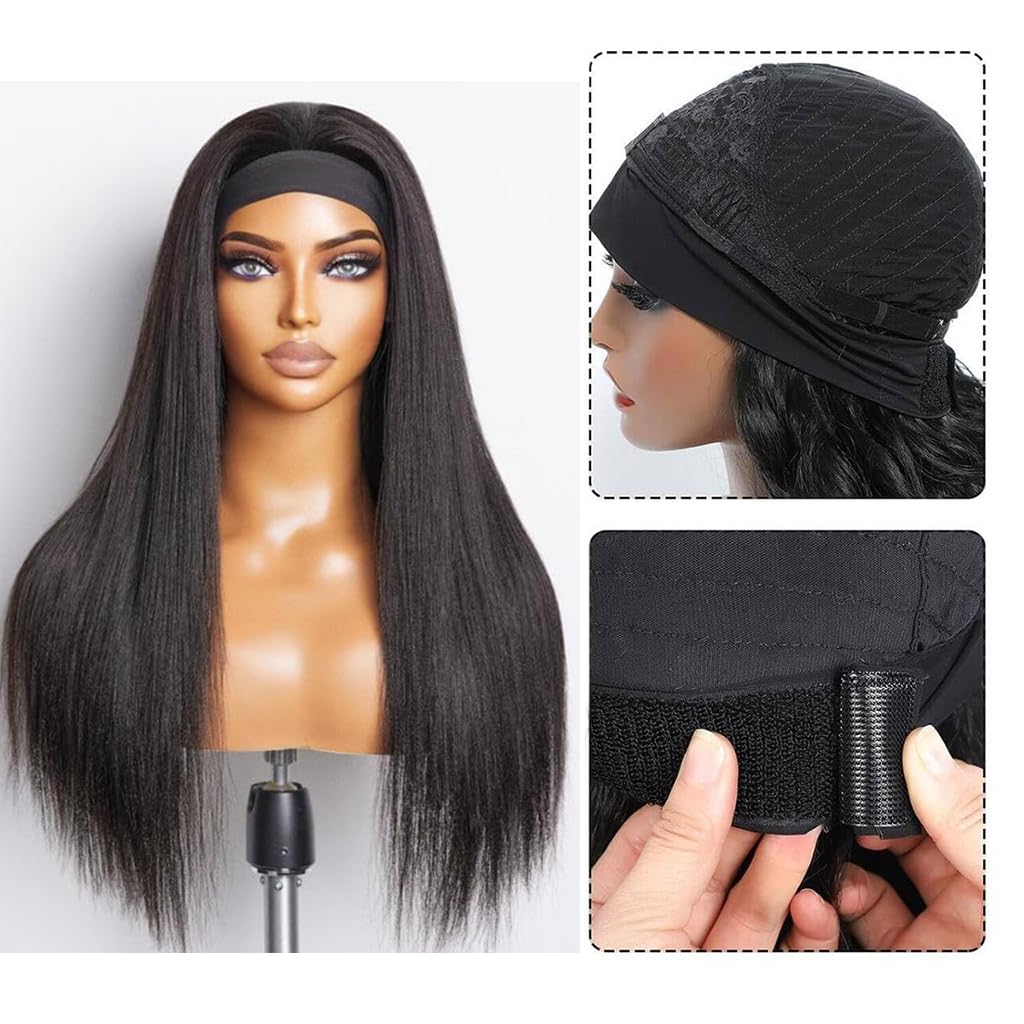 Unvizossa headband wig suitable for weddings and parties