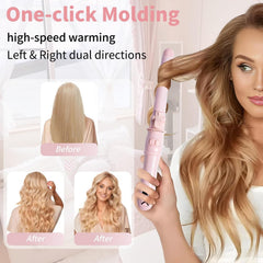 UOTJCNR ion emitter helps reduce frizz and boost shine during styling.
