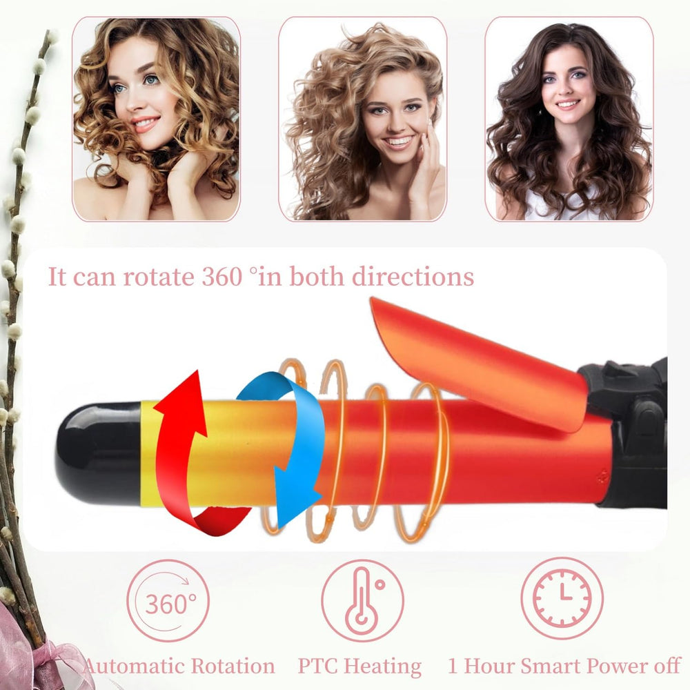 UOTJCNR safe clamp supports one-handed operation for easy, no-tangle styling.