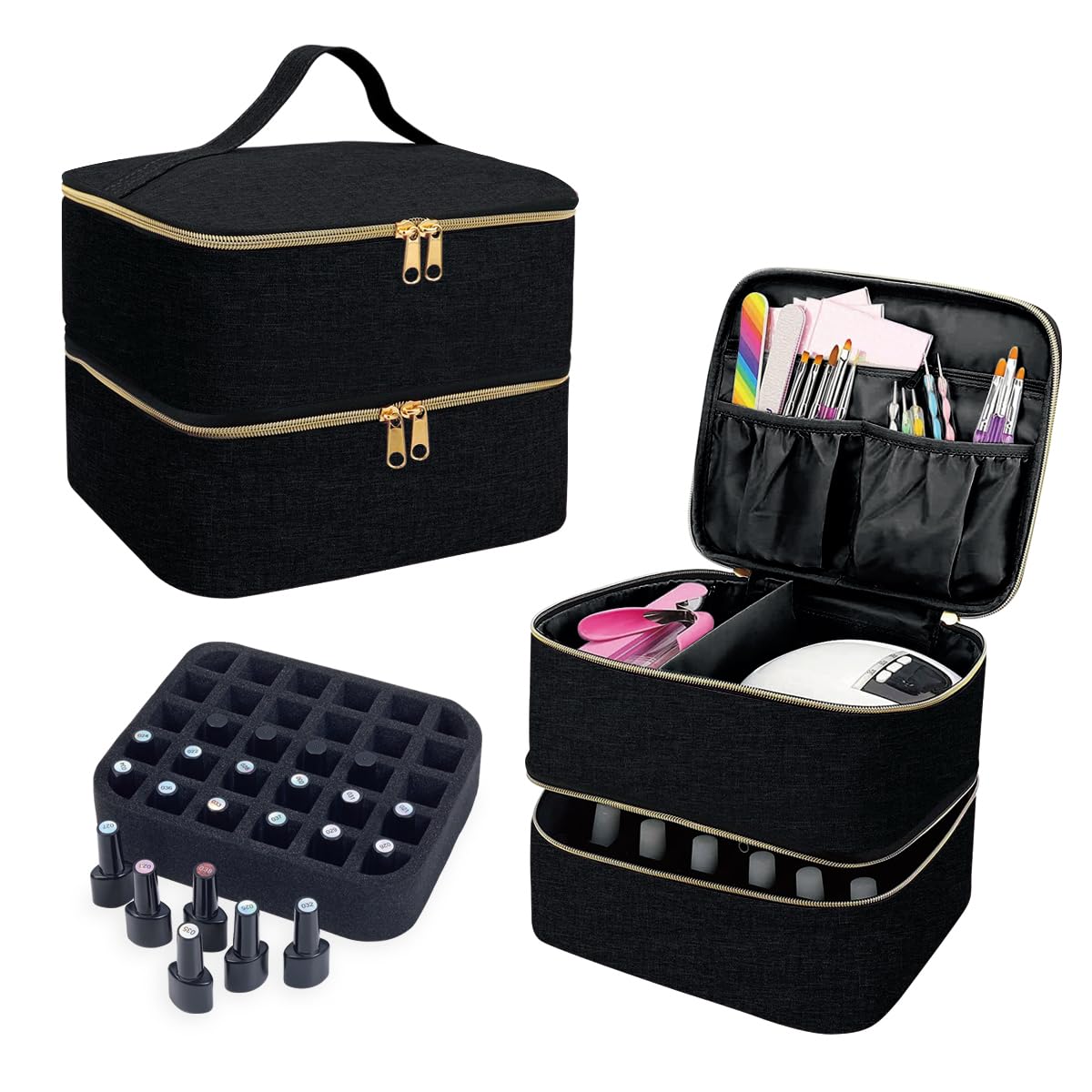 UOZL Nail Polish Organizer a thoughtful gift for nail enthusiasts.