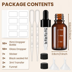 UPBUD glass bottle with scale helps accurate serum or essential oil dosing.