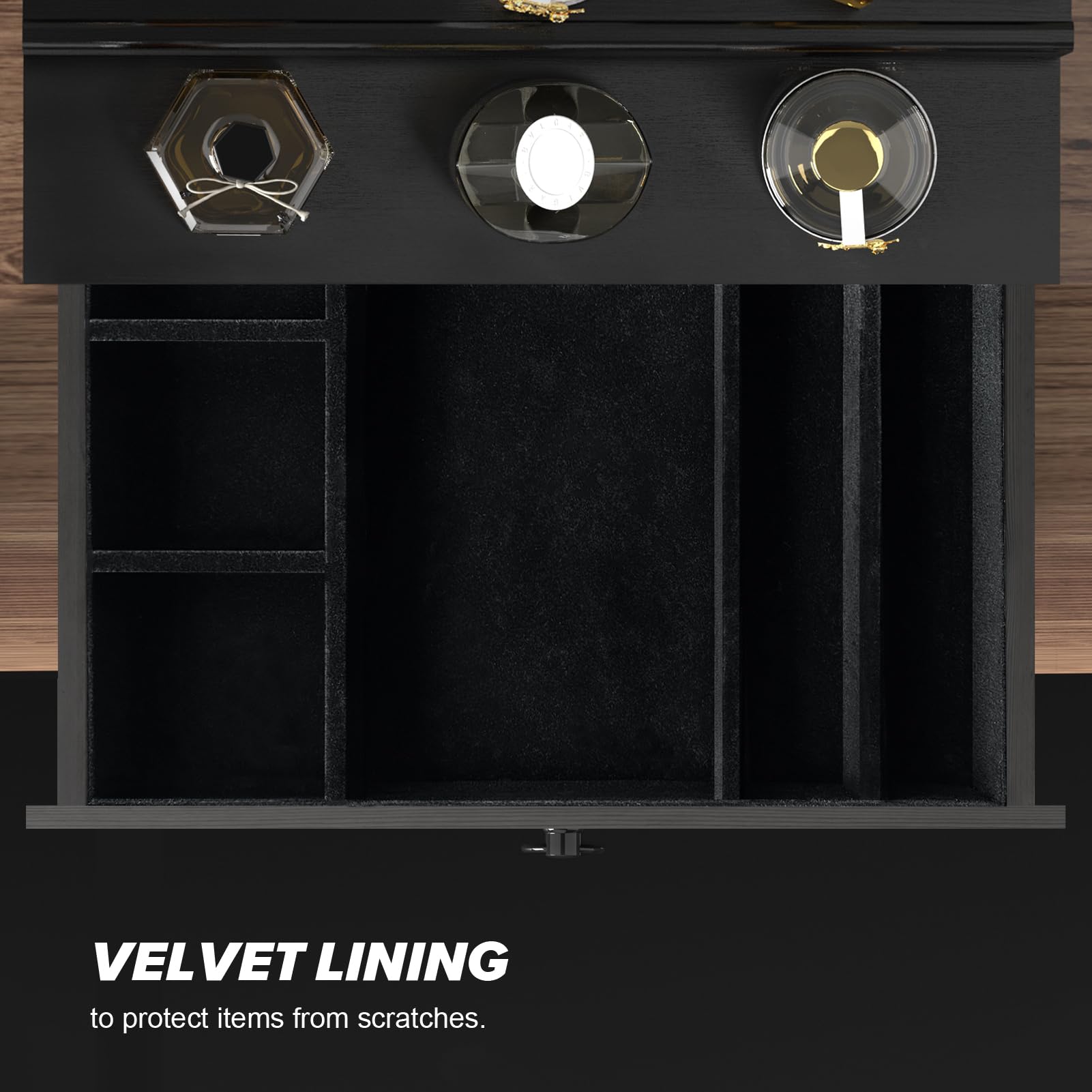 Upcessory Cologne Organizer 5-tier shelf maximizes bottle storage.