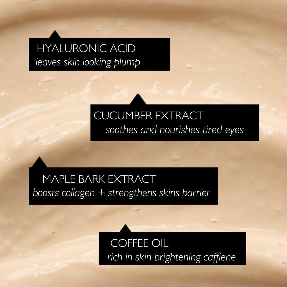 UPCIRCLE Eye Cream puffiness smoothing demonstrates gentle, hydrating care.